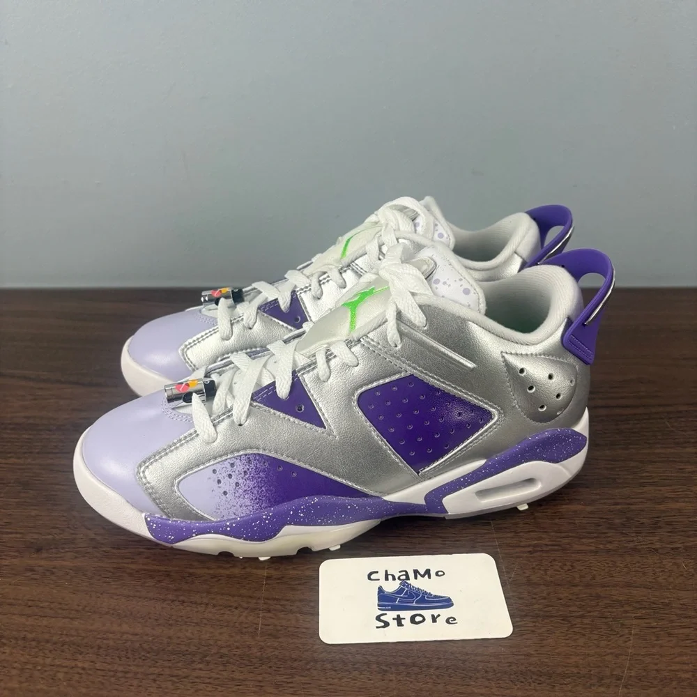 Nike Air Jordan Retro 6 G Golf NRG U23 Cleats Shoes FD0205 055 Men Size 8 - Picture 3 of 8